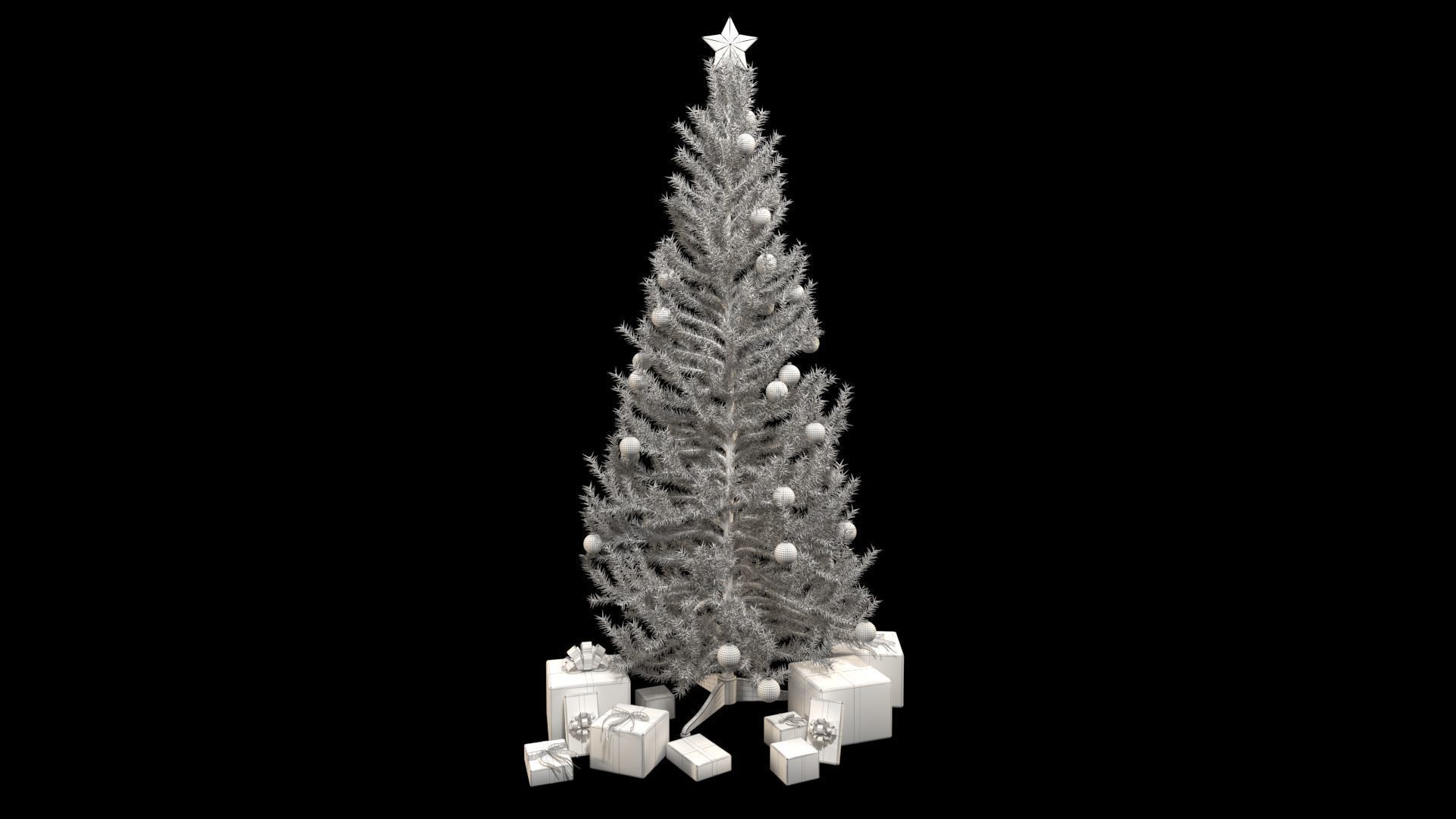 Christmas Tree 3D model_2