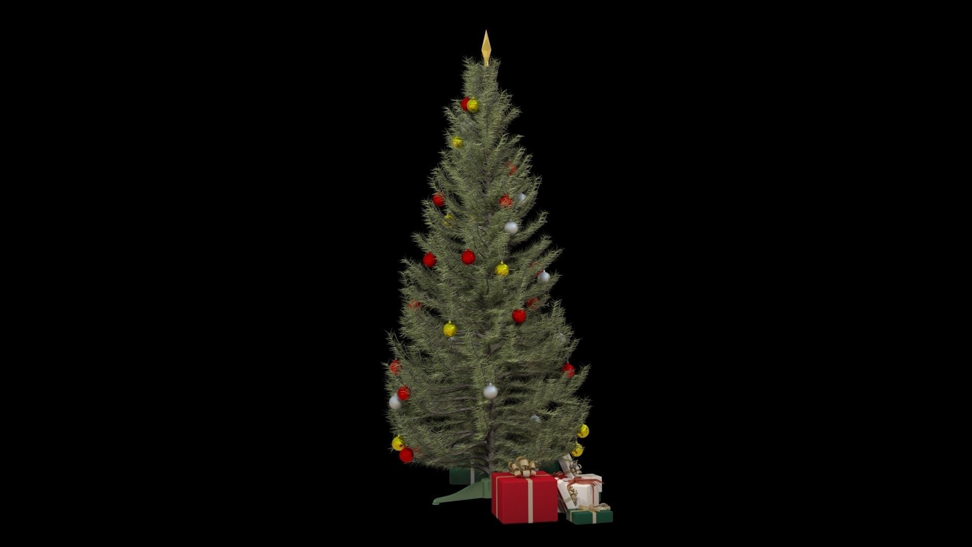 Christmas Tree 3D model_6