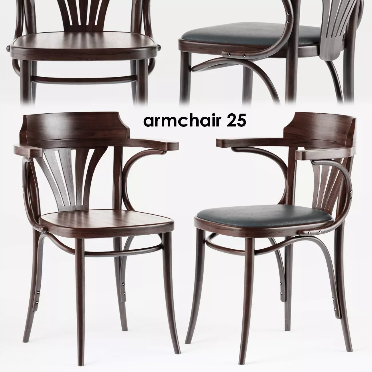 Armchair 25 3D model_0