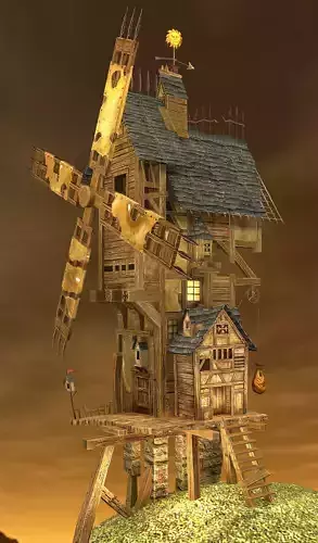 Fantasy Wood House