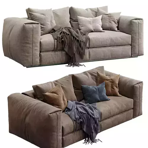 Flexform Sofa Asolo 2 color version