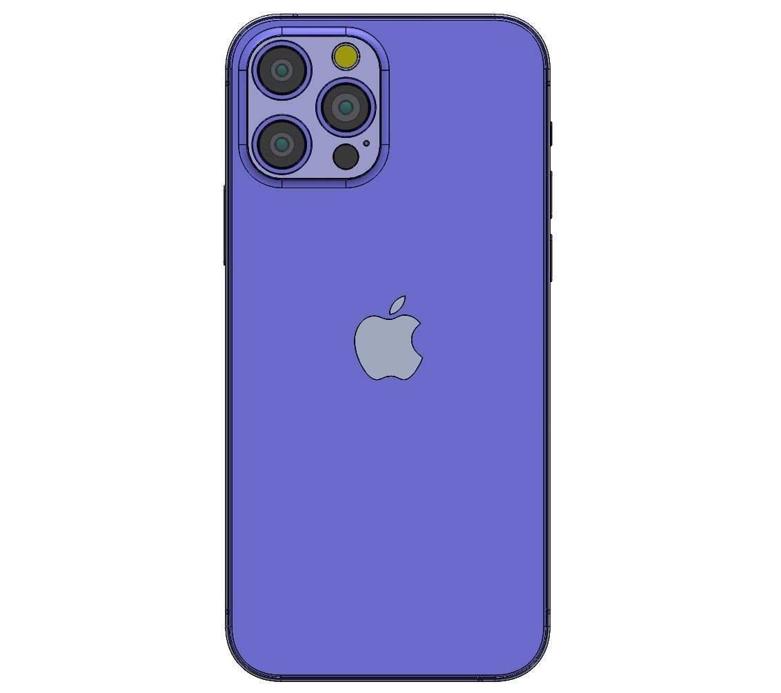 iPHONE 12 PRO MAX 3D model_11