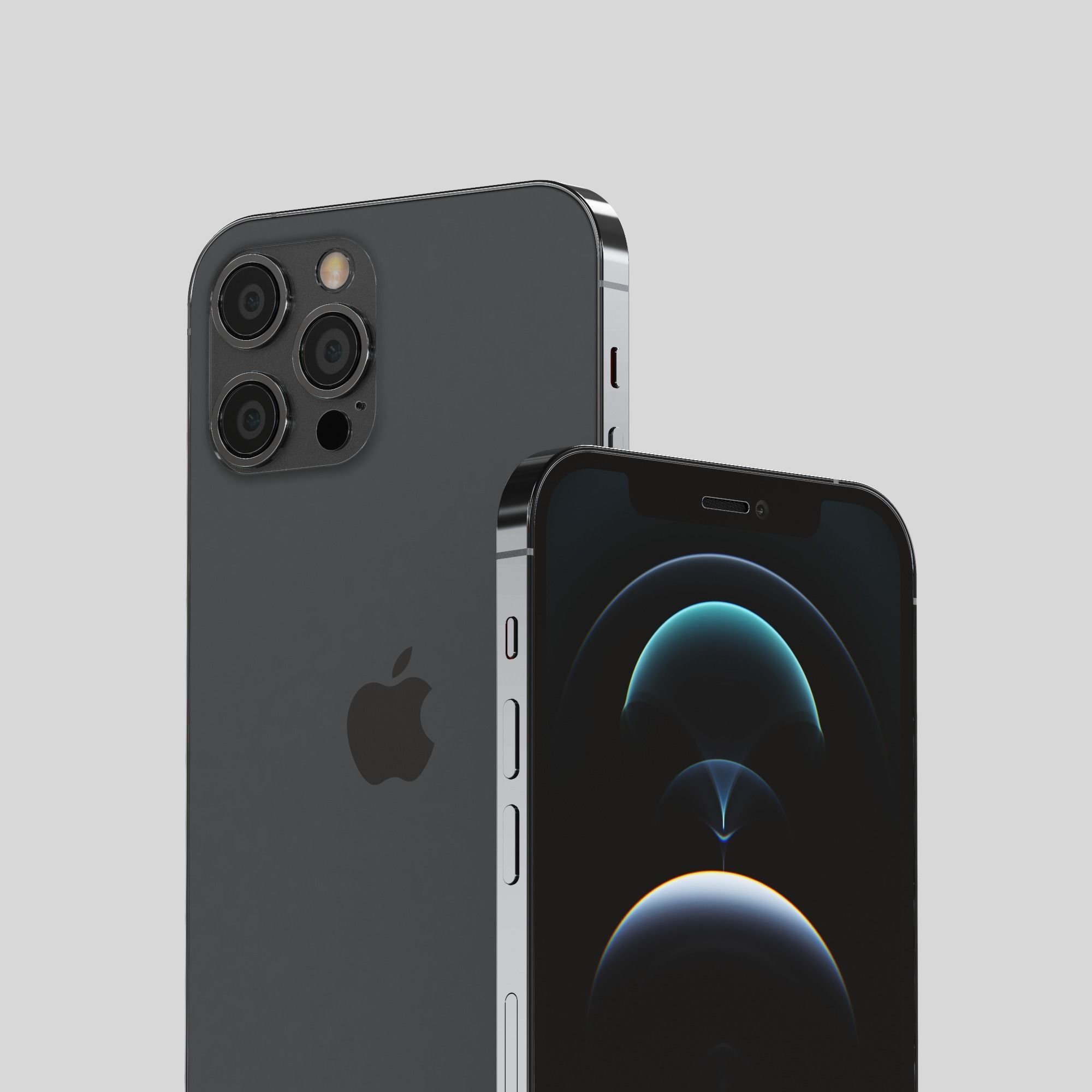 iPHONE 12 PRO MAX 3D model_9