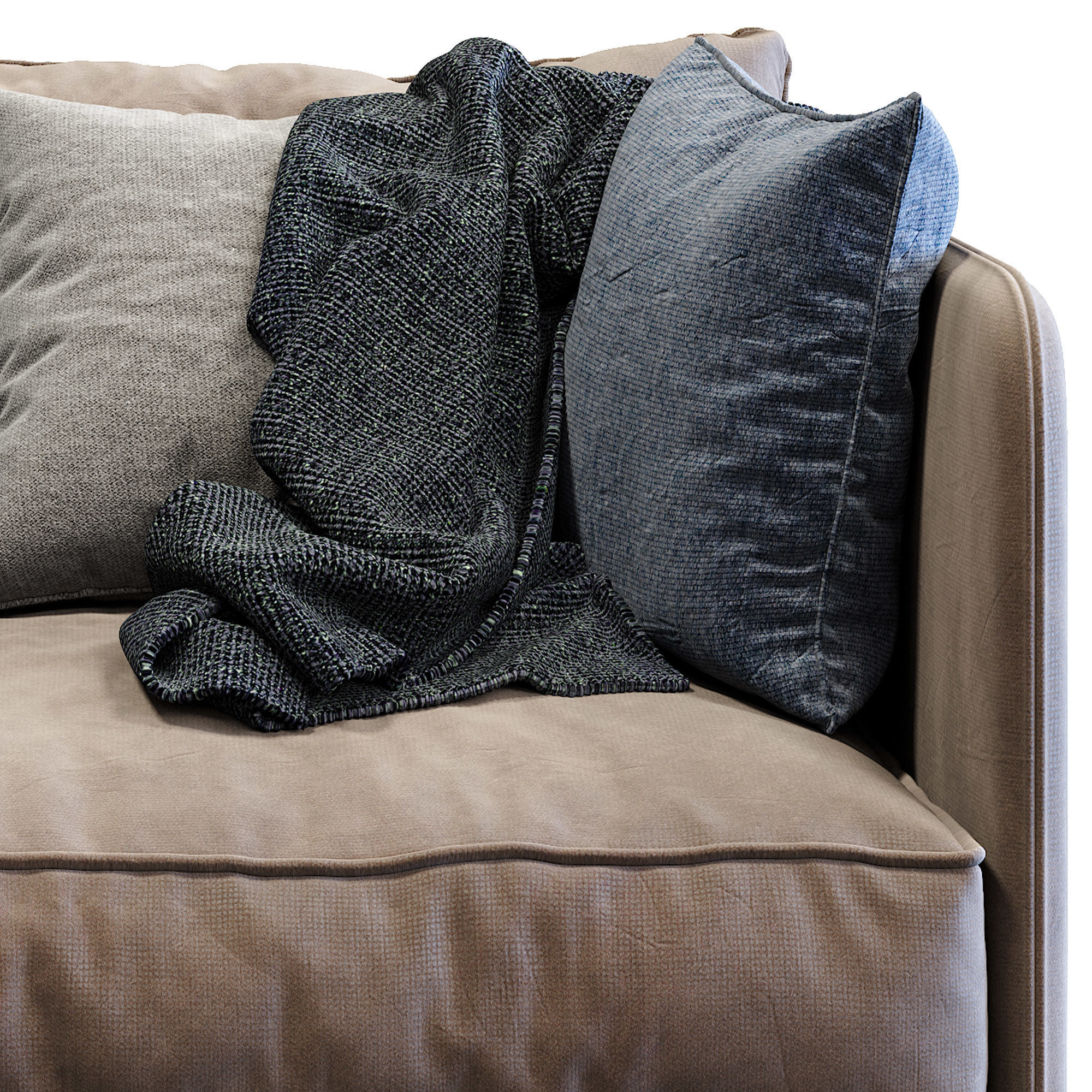 Armchair K2 By Arflex 3D model_3