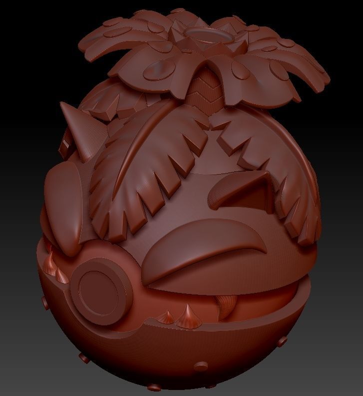 Pokeballs bomb 3D print model_4