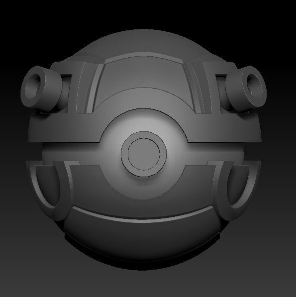 Pokeballs bomb 3D print model_15