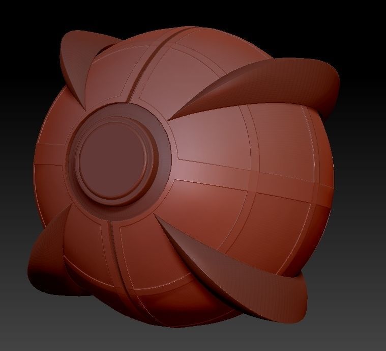 Pokeballs bomb 3D print model_1