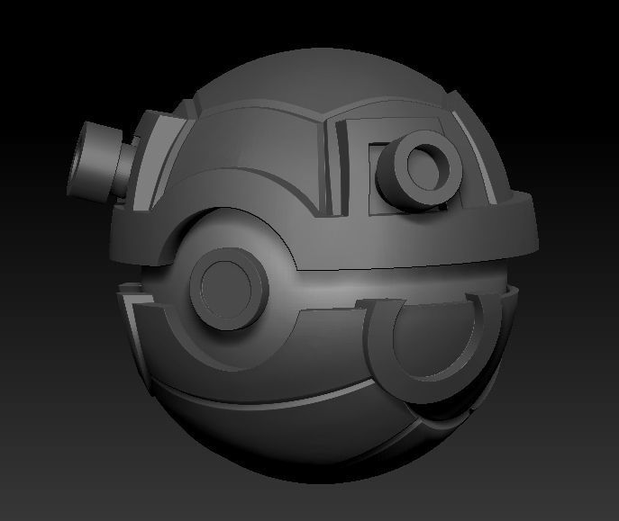 Pokeballs bomb 3D print model_14