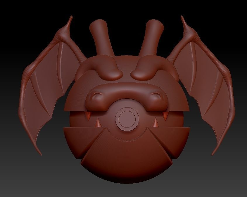 Pokeballs bomb 3D print model_7