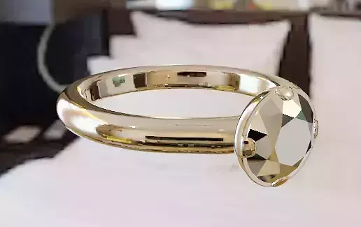 model A grade cz diamond ring