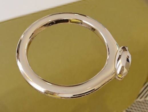 model A grade cz diamond ring 3D print model_2