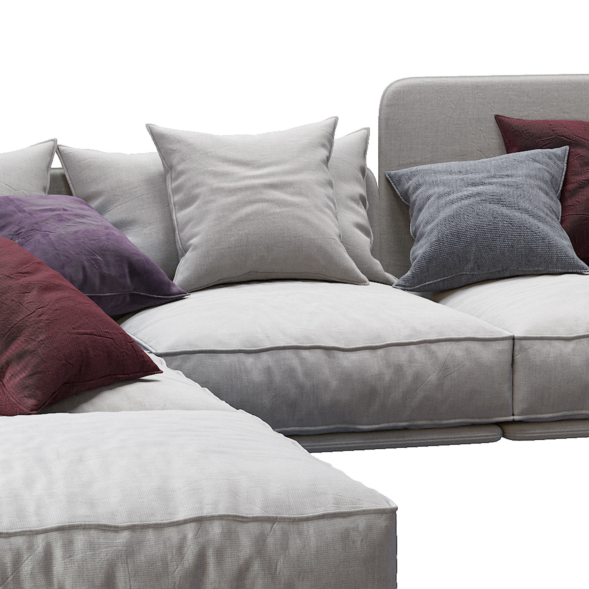 Sofa K2 By Arflex 3D model_3