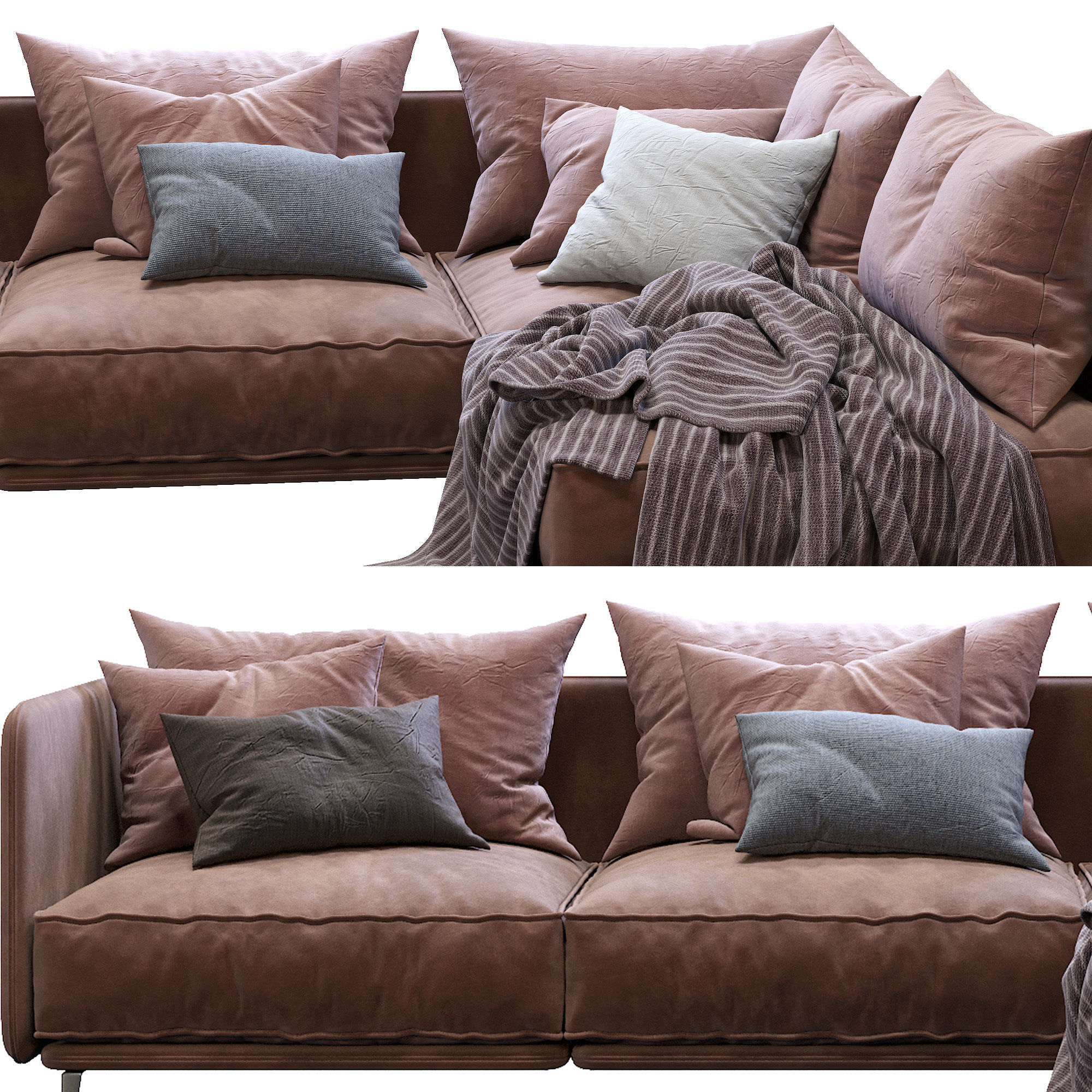 K2 By Arflex 3D model_2