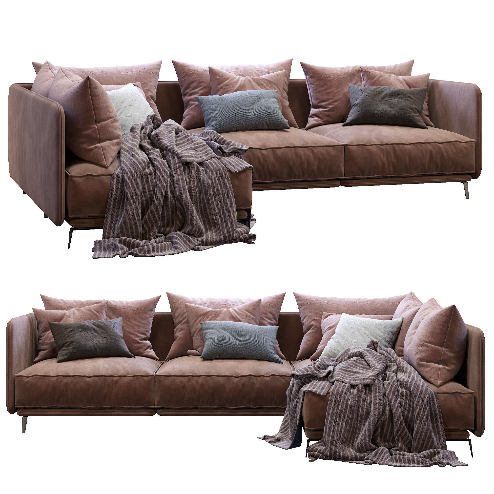 K2 By Arflex 3D model_1