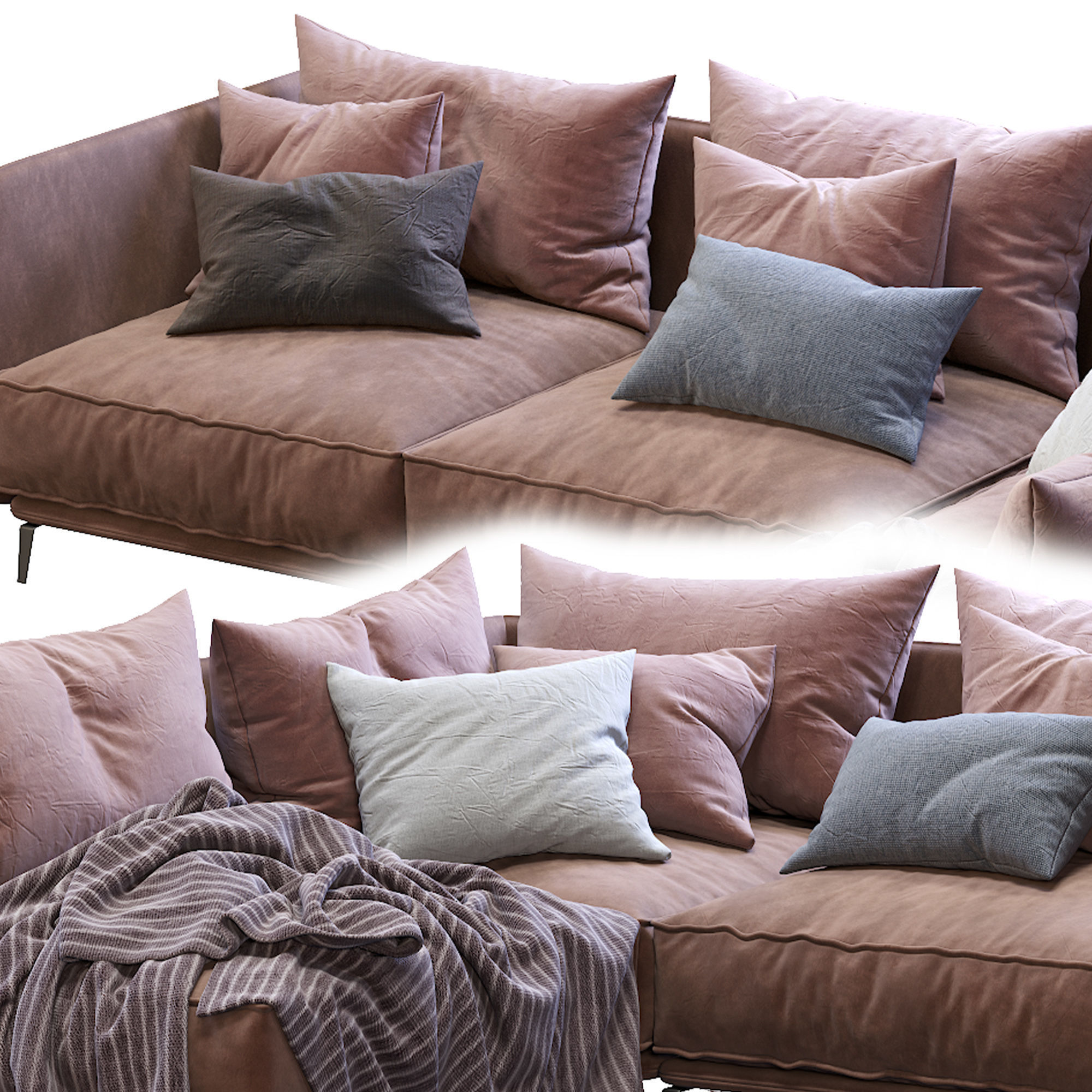 K2 By Arflex 3D model_3