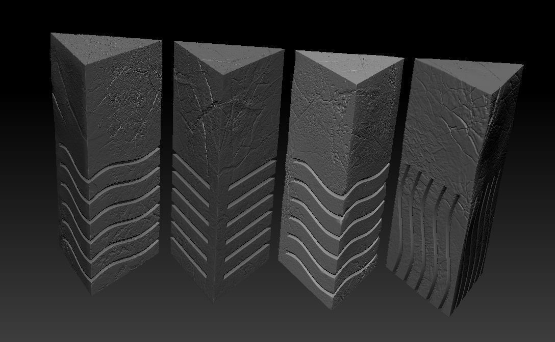 Elemental Stones from 5th element  3D print model_3