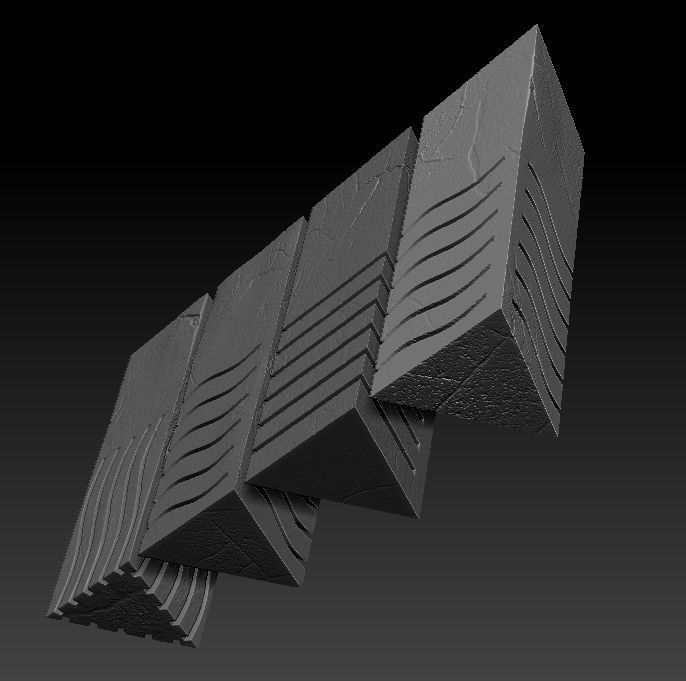 Elemental Stones from 5th element  3D print model_6
