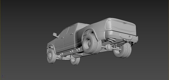 Dodge Ram 3500 2020 Body For Print  3D print model 5