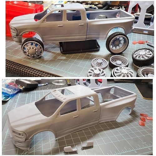Dodge Ram 3500 2020 Body For Print  3D print model 2