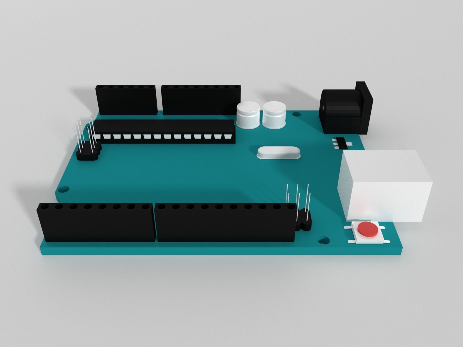 Arduino pack Low-poly 3D model_2