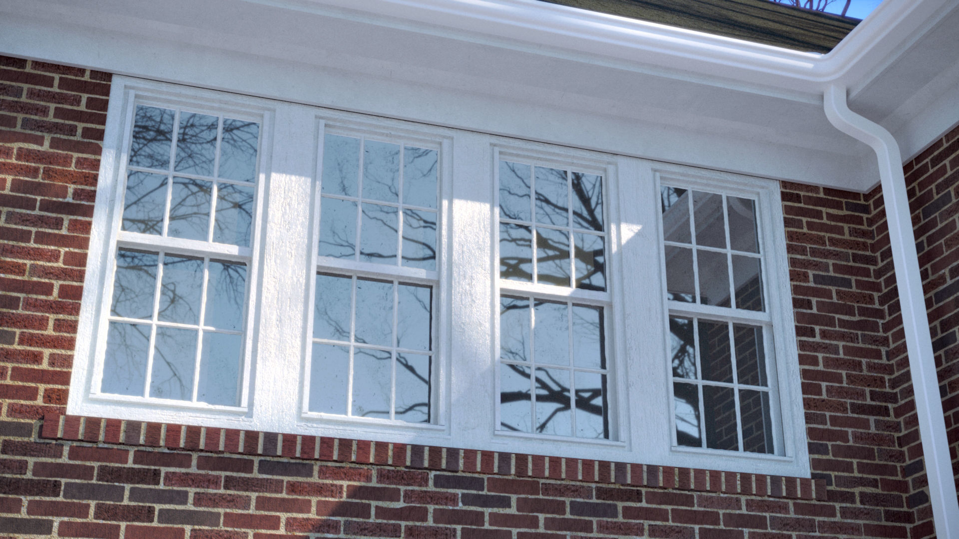 Home Alone Cinema Scene Old House Decoration McCallister 3D model_7