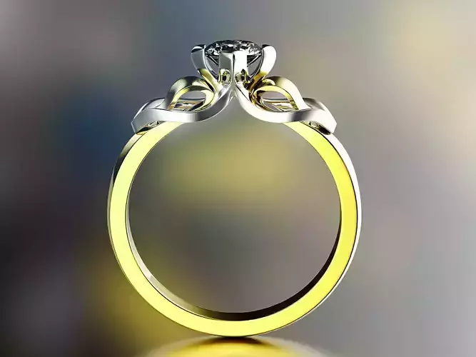 Fashion Ring 3D print model