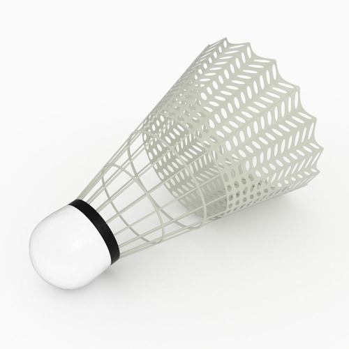 Shuttlecock badminton 3D model