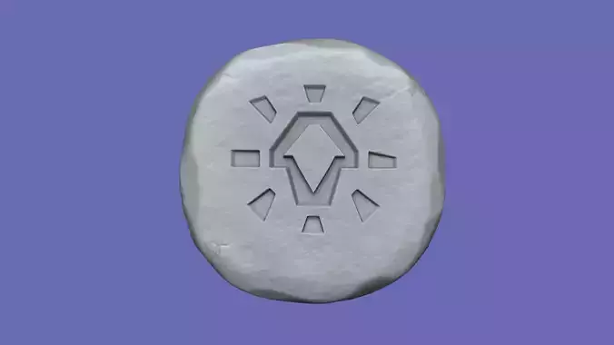Body Rune - Runescape - STL Keychain 3D print model