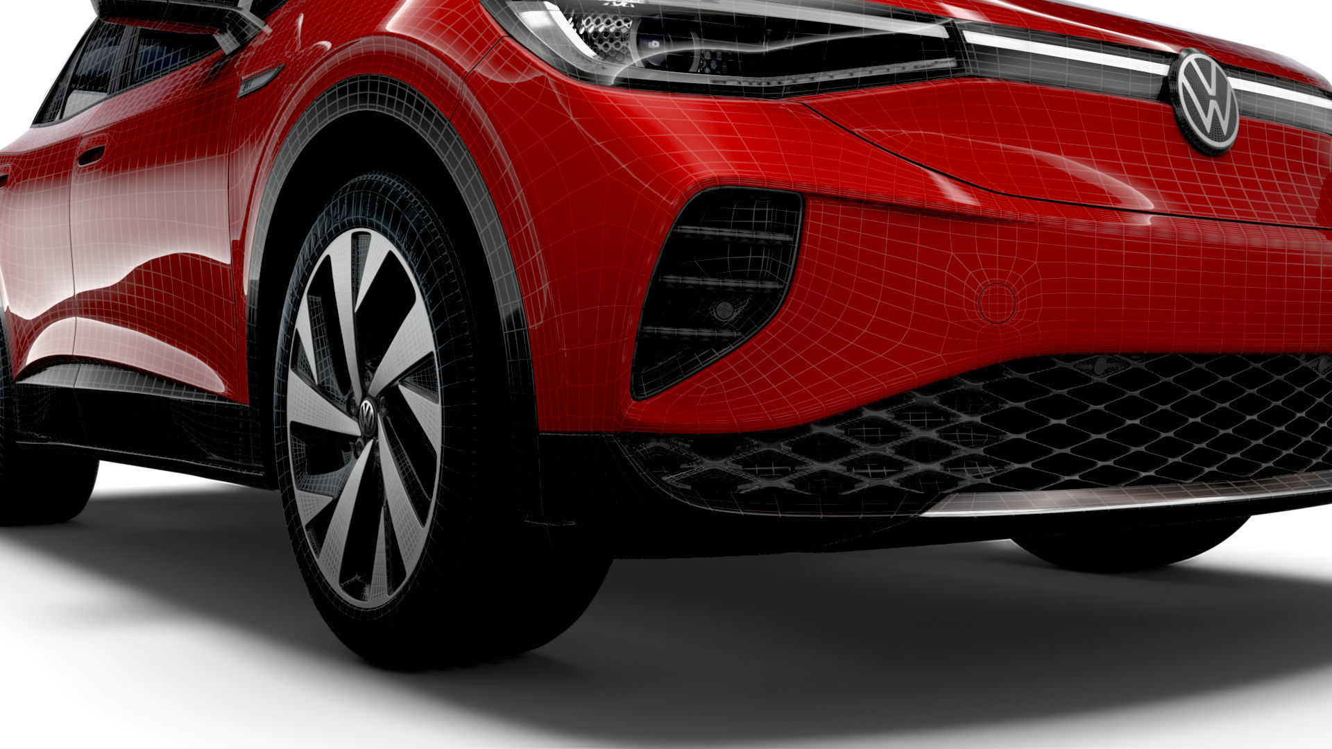 Volkswagen ID4 1st 2021 3D model_17