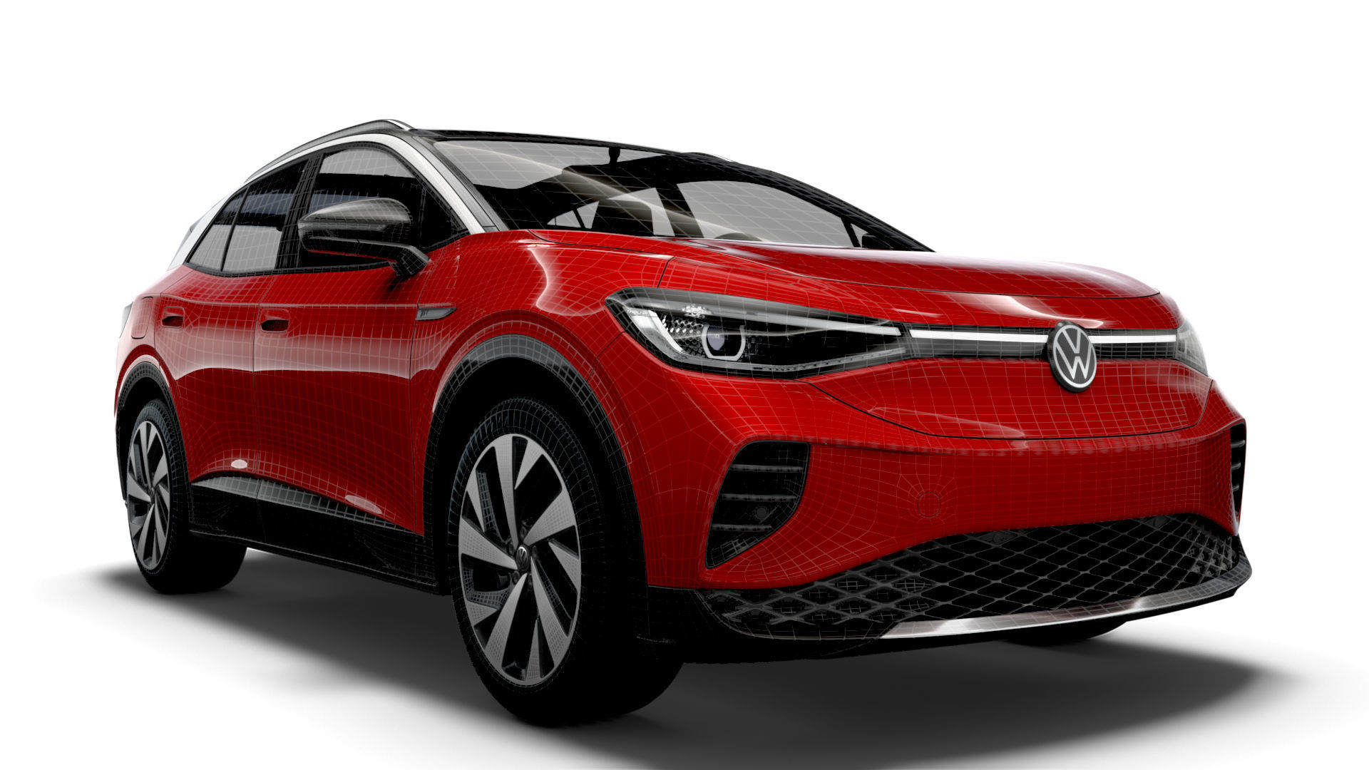 Volkswagen ID4 1st 2021 3D model_12