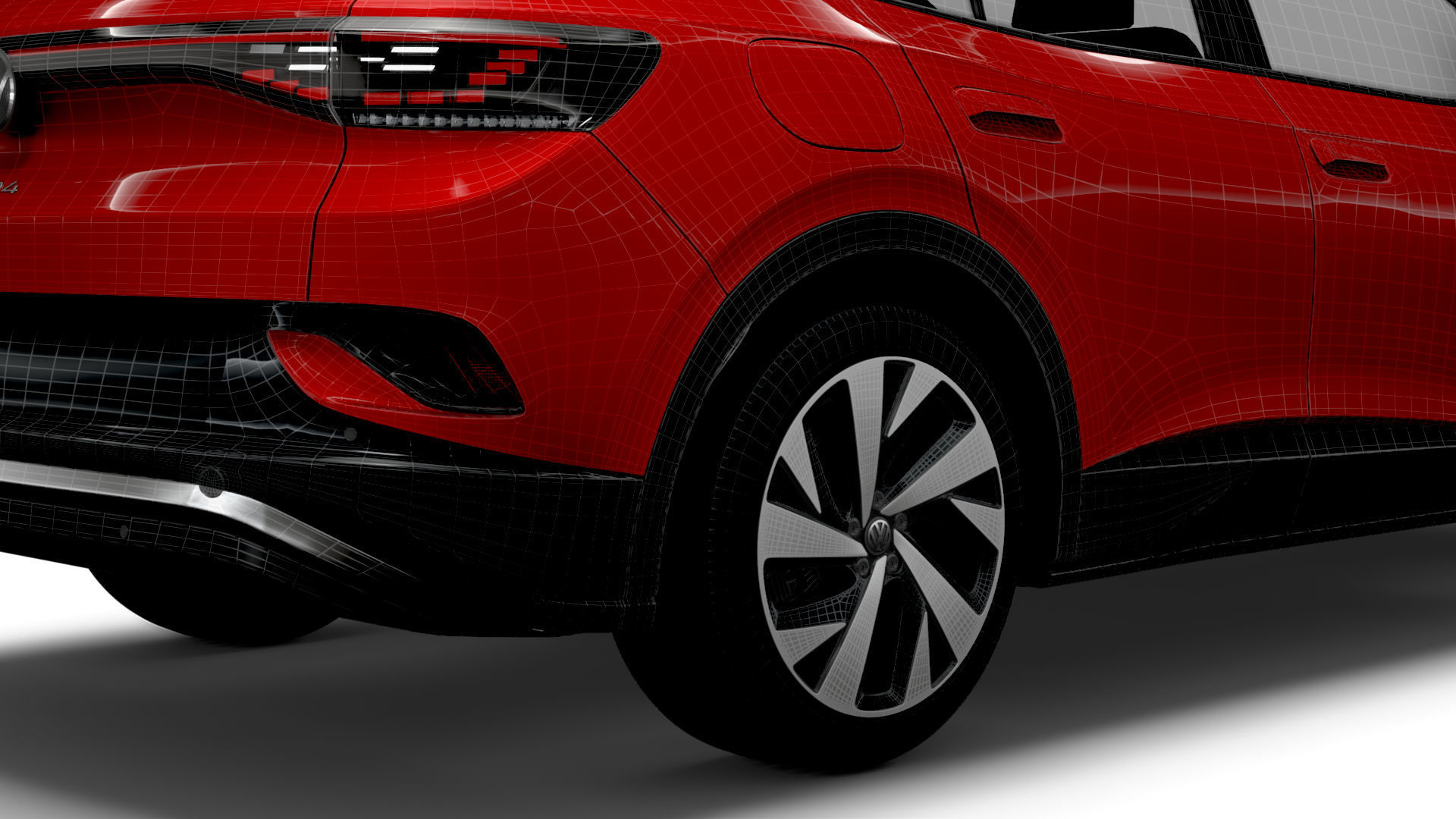 Volkswagen ID4 1st 2021 3D model_23