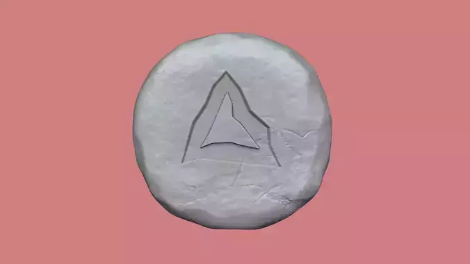 Lava Rune - Runescape - STL Keychain 3D print model