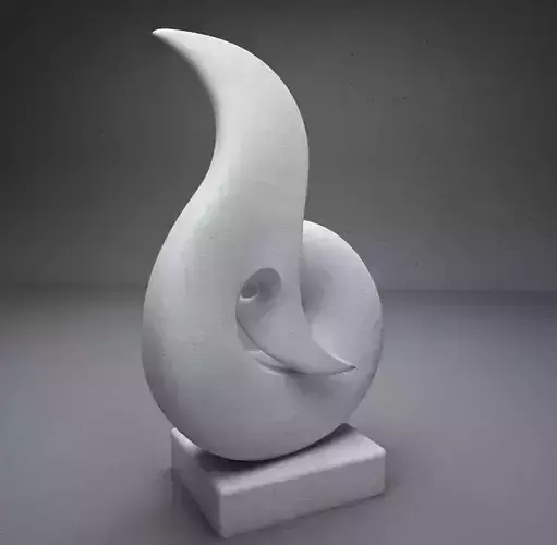 modern Abstract  sculpture 01