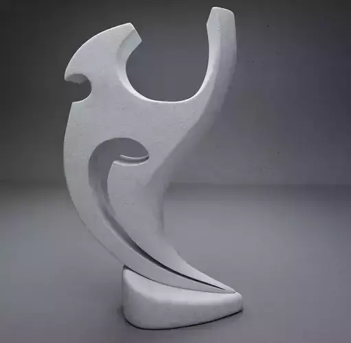 modern Abstract sculpture 02