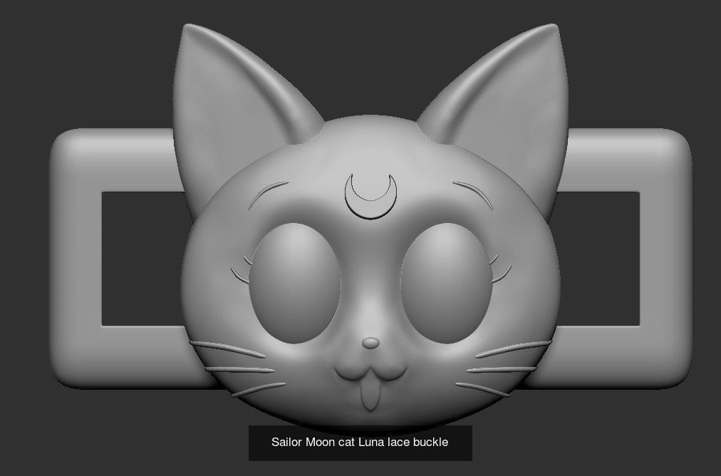 2020 Lace buckle Super Combo 3D Model Collection_1