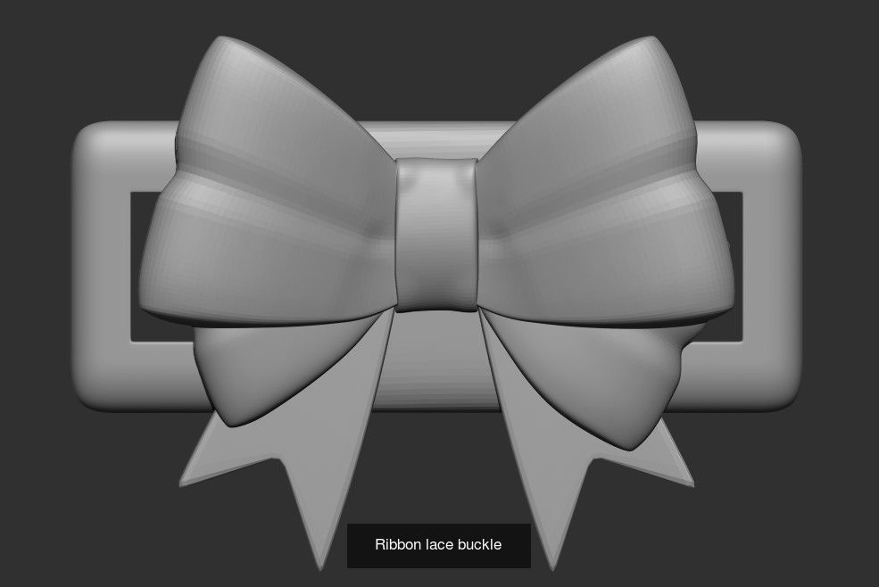 2020 Lace buckle Super Combo 3D Model Collection_3