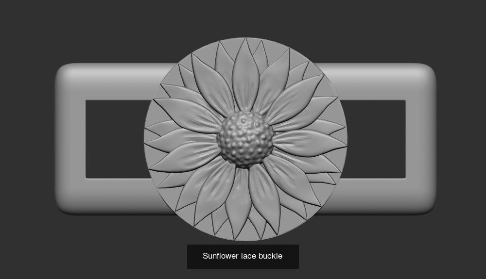 2020 Lace buckle Super Combo 3D Model Collection_9