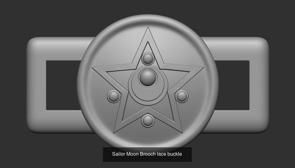 2020 Lace buckle Super Combo 3D Model Collection_2