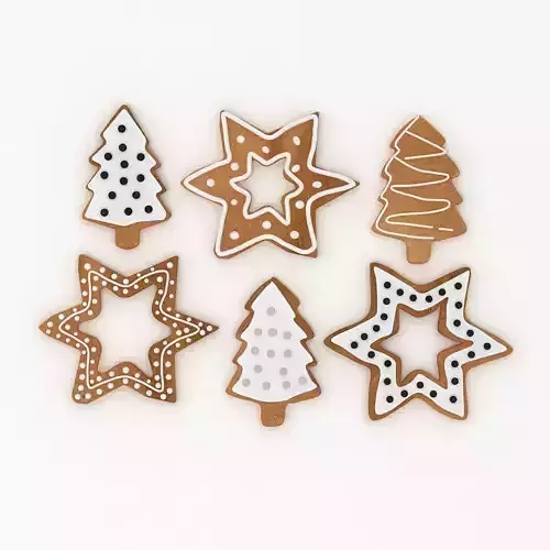 Christmas Cookies  3D model