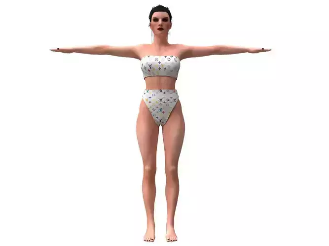 women swimsuit louis vuitton 1