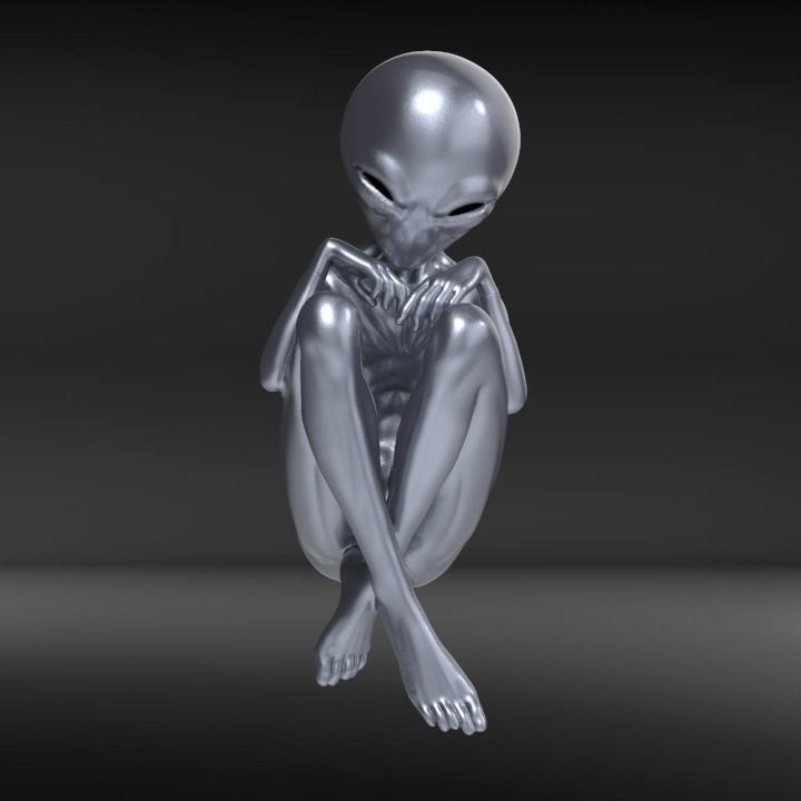 Alien in a Jar 3D print model_3