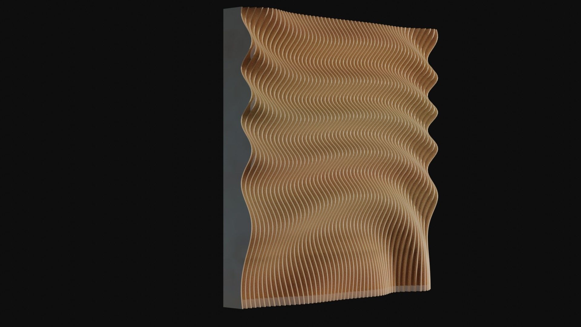 Parametric walls - set x 4 3D model_9