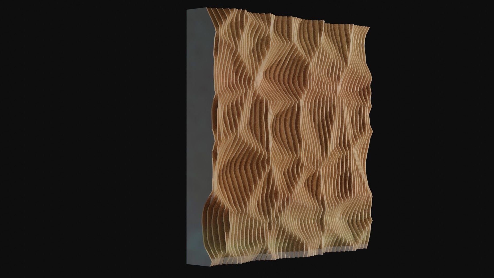Parametric walls - set x 4 3D model_8