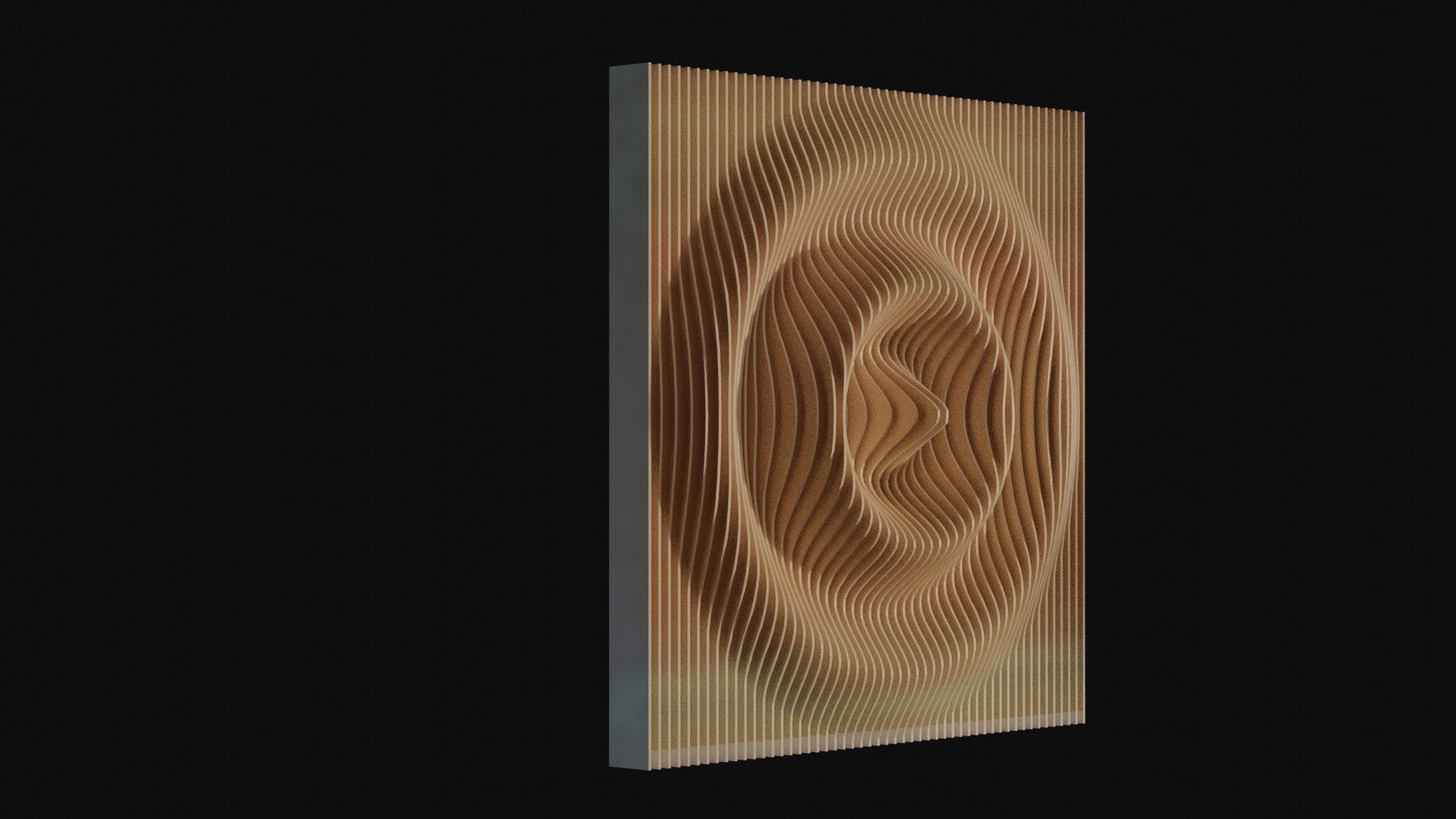 Parametric walls - set x 4 3D model_6