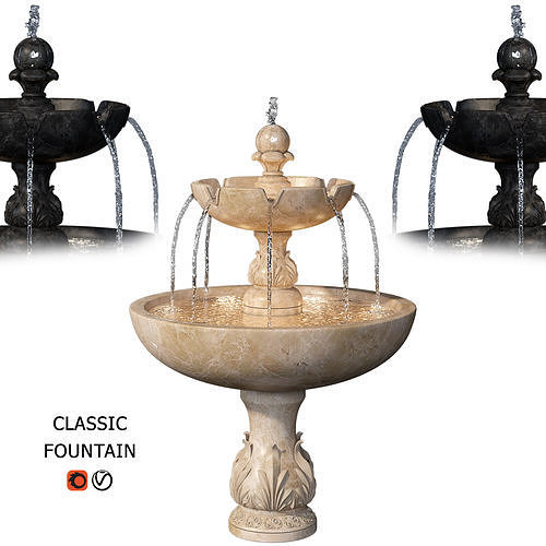 Fountain  21 3D model