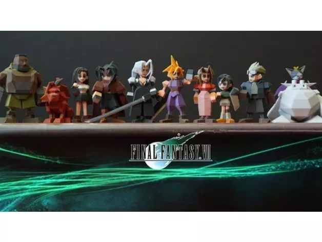 final fantasy Free 3D model