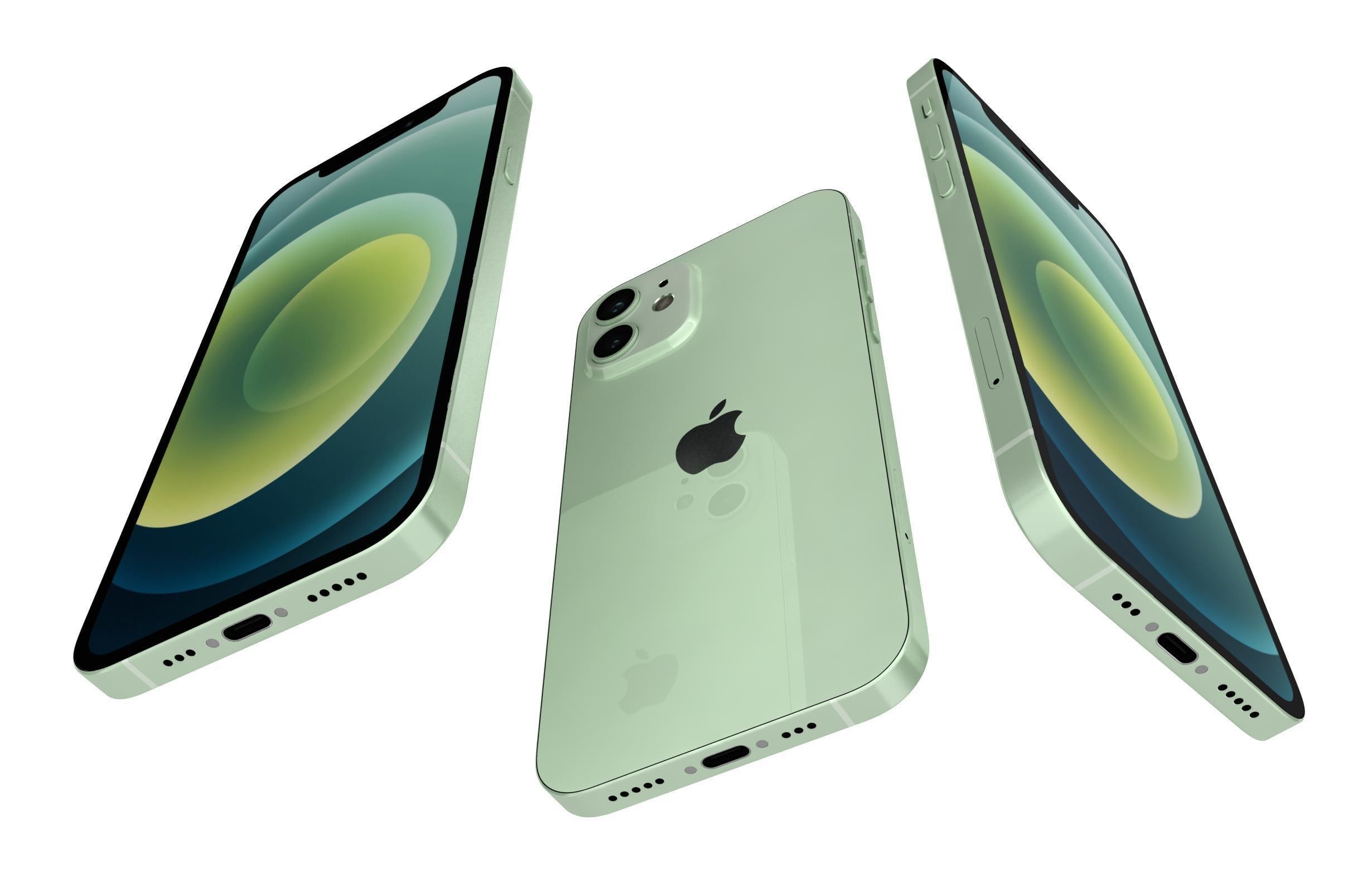 Apple iPhone 12 And Mini 3D model_28