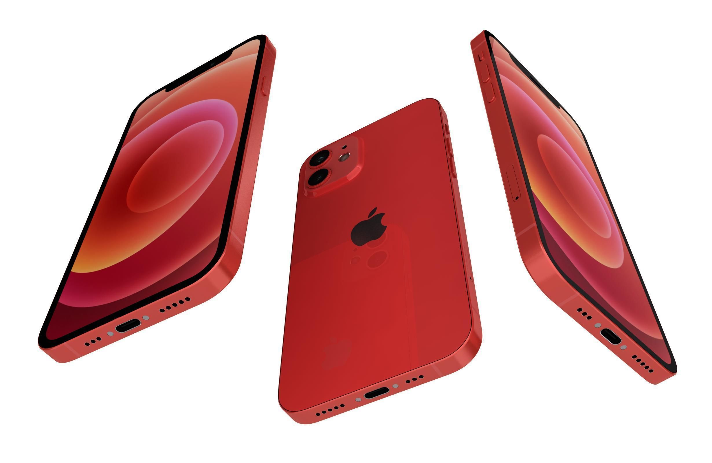 Apple iPhone 12 And Mini 3D model_27