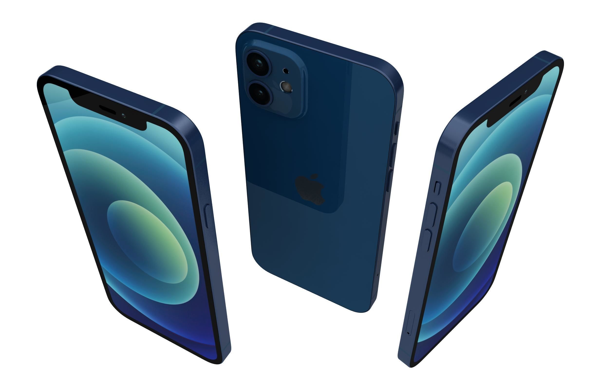 Apple iPhone 12 Collection 3D model_12