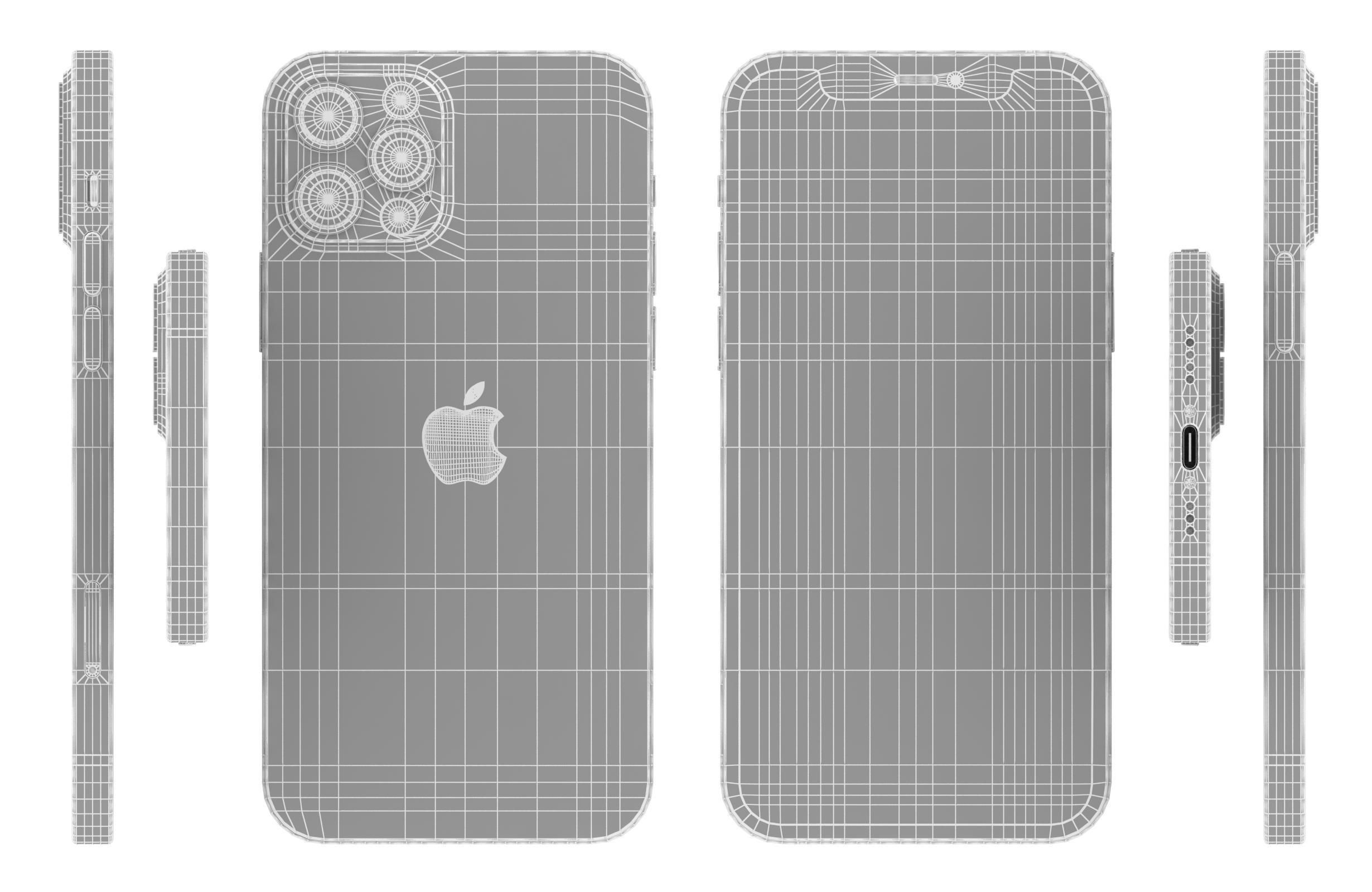 Apple iPhone 12 Collection 3D model_20